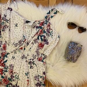 TORRID Polka Dot Floral Summer Dress
